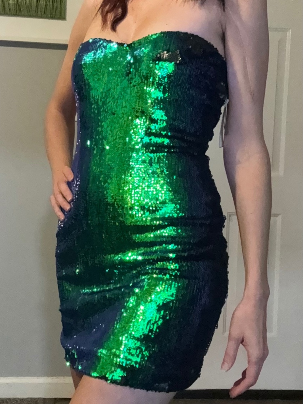 NWT As You Wish brand sequin mini dress